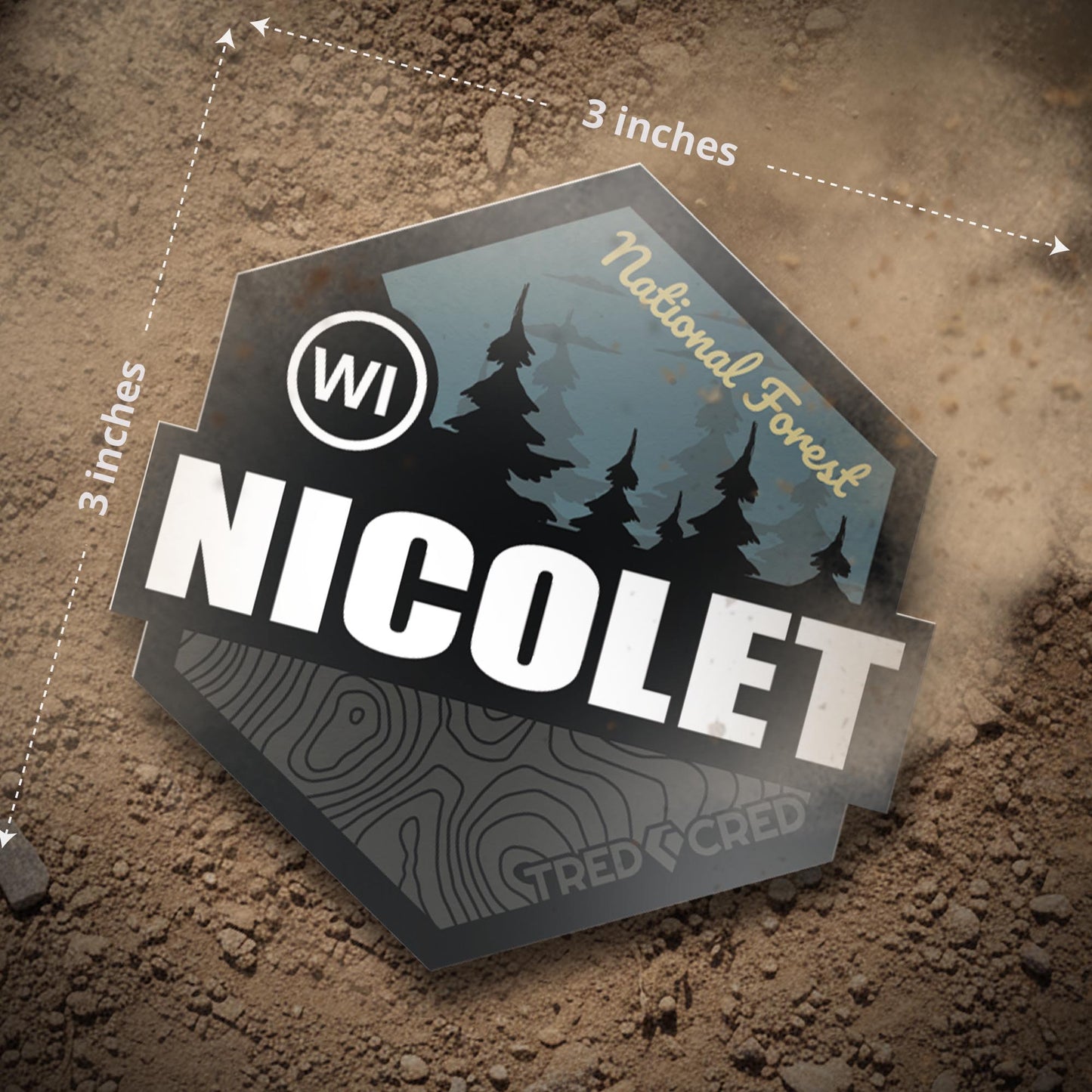 Sticker: Nicolet National Forest