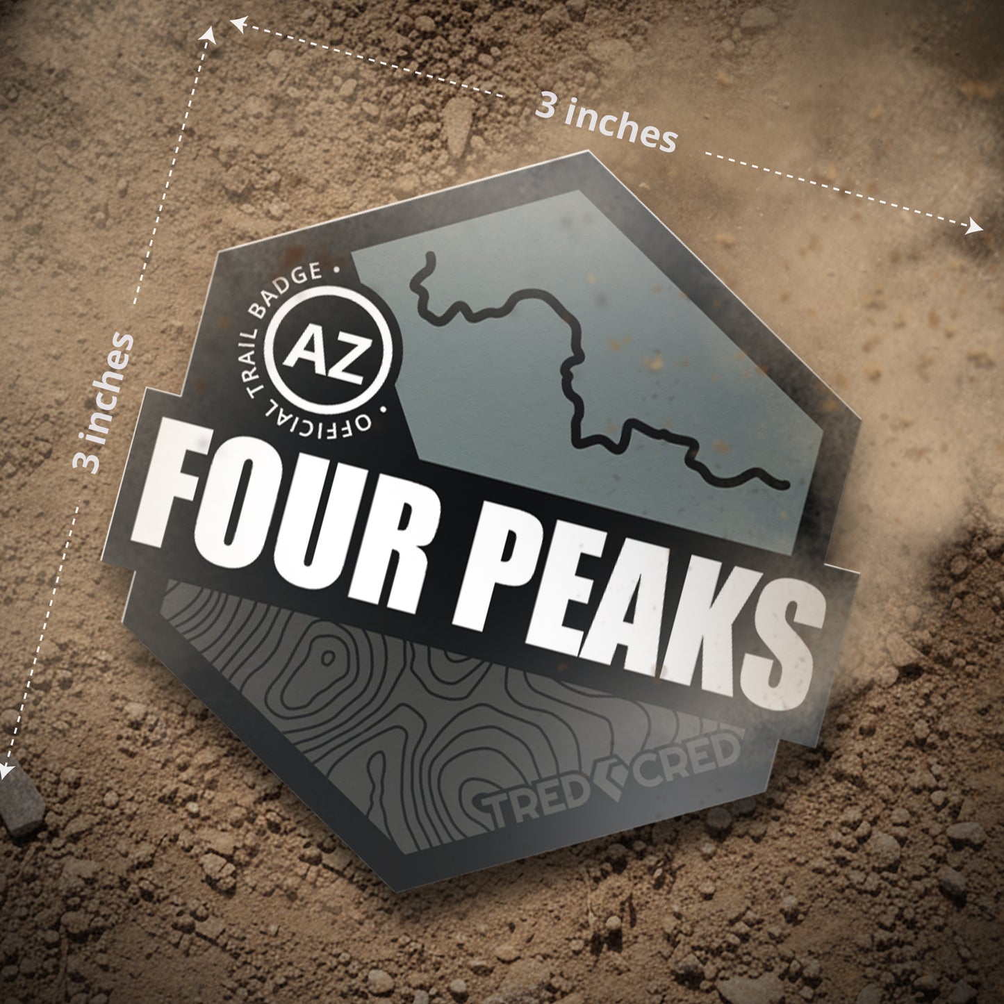 Sticker: Four Peaks