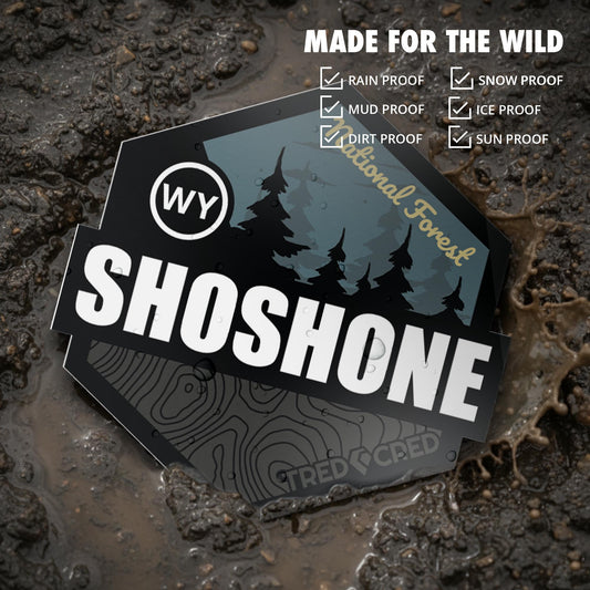 Sticker: Shoshone National Forest