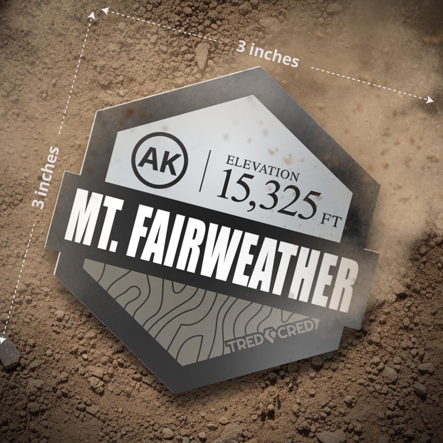 Sticker: Mount Fairweather