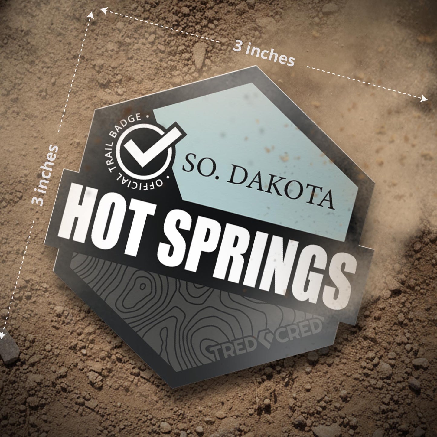 Sticker: Hot Springs