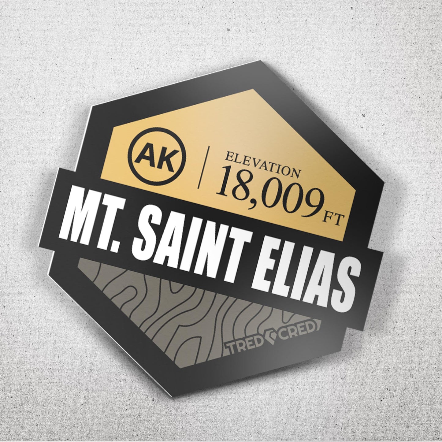 Sticker: Mount Saint Elias