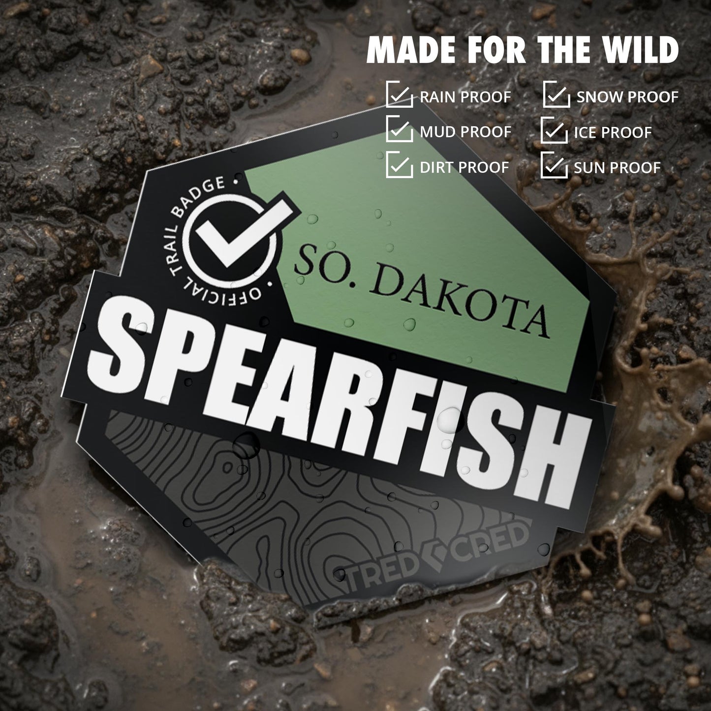Sticker: Spearfish