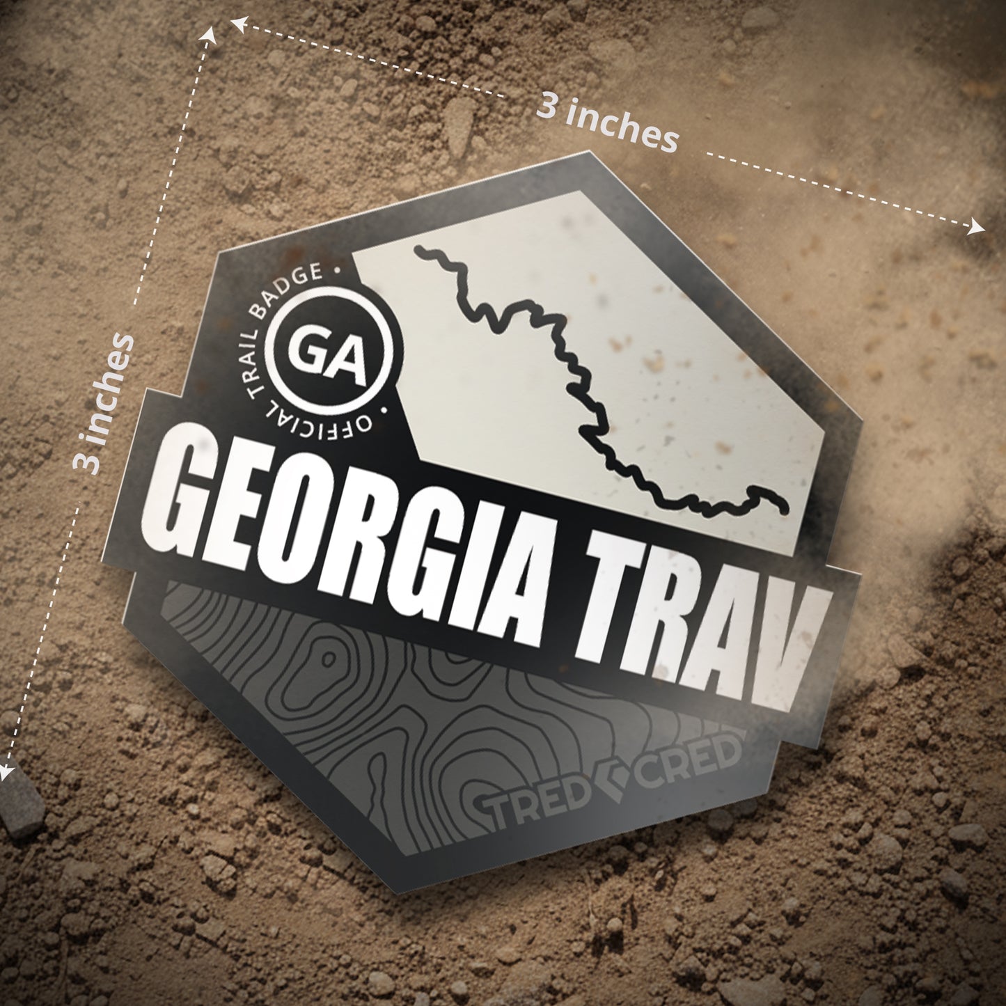 Sticker: Georgia Traverse