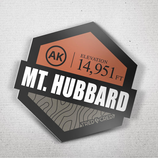 Sticker: Mount Hubbard