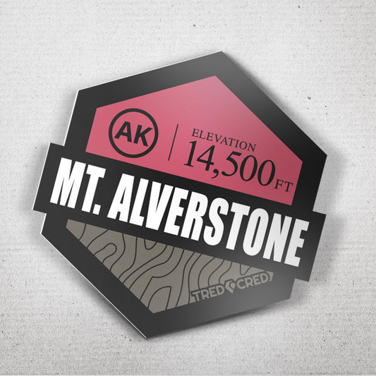 Sticker: Mount Alverstone
