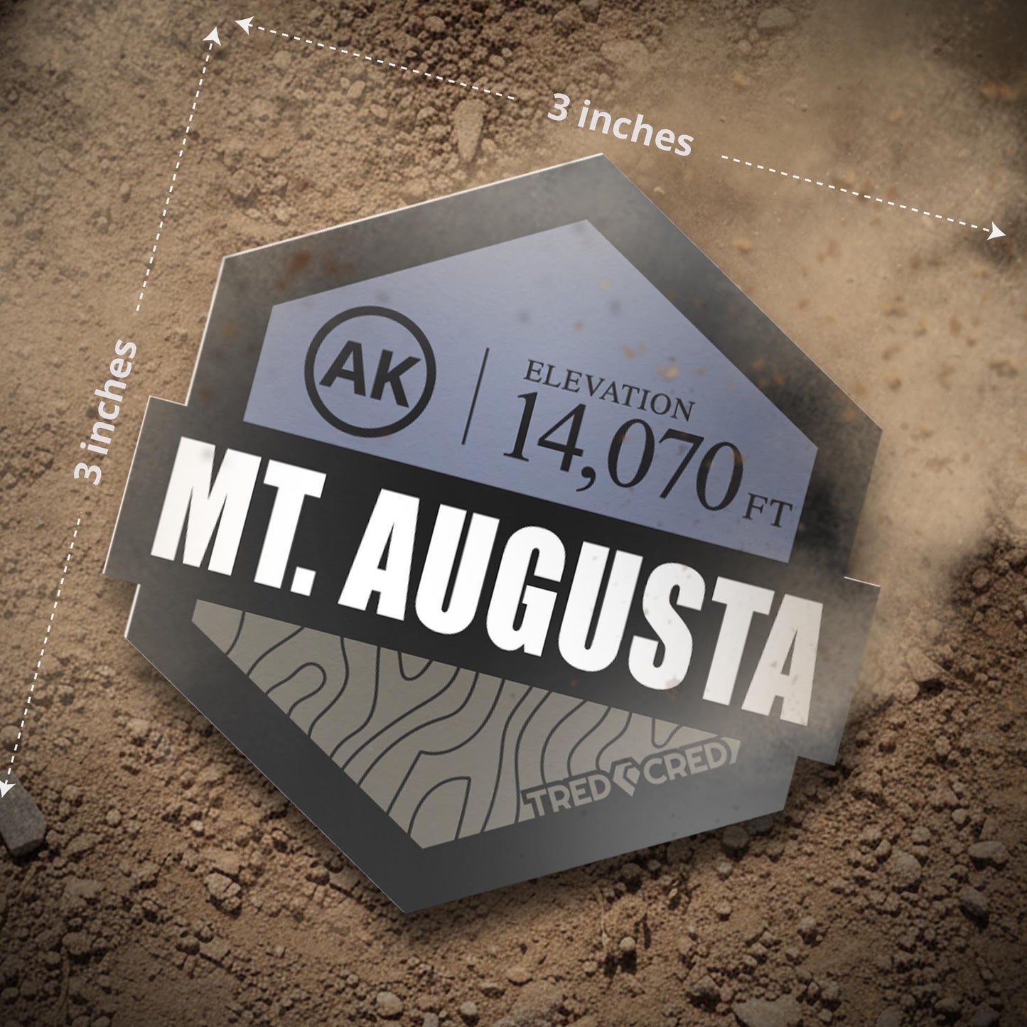 Sticker: Mount Augusta