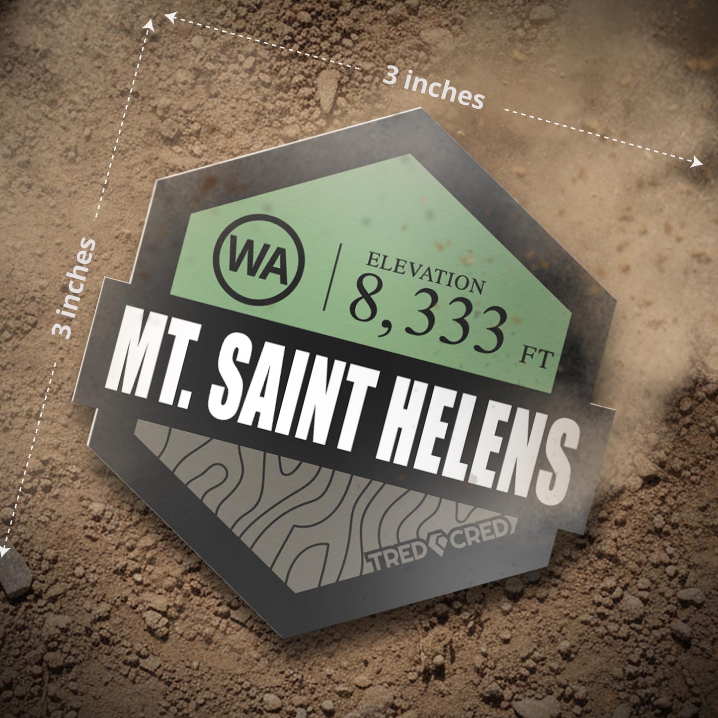 Sticker: Mount Saint Helens