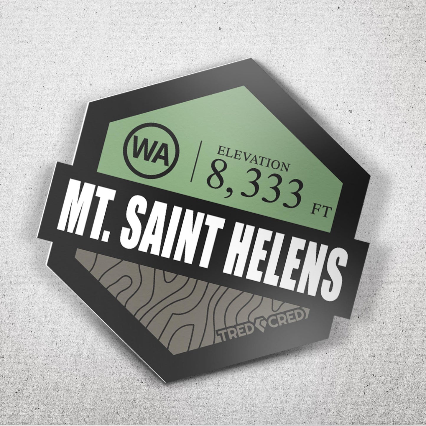 Sticker: Mount Saint Helens
