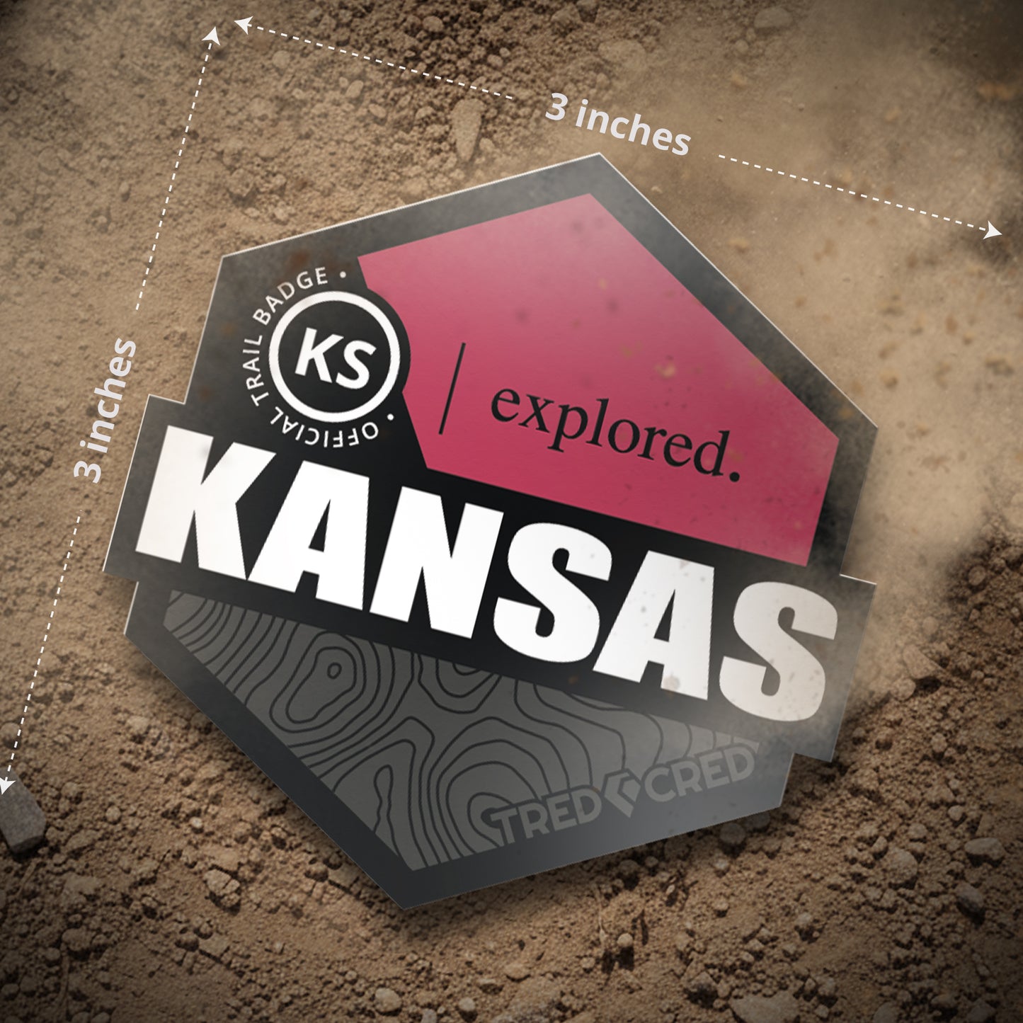 Sticker: Kansas