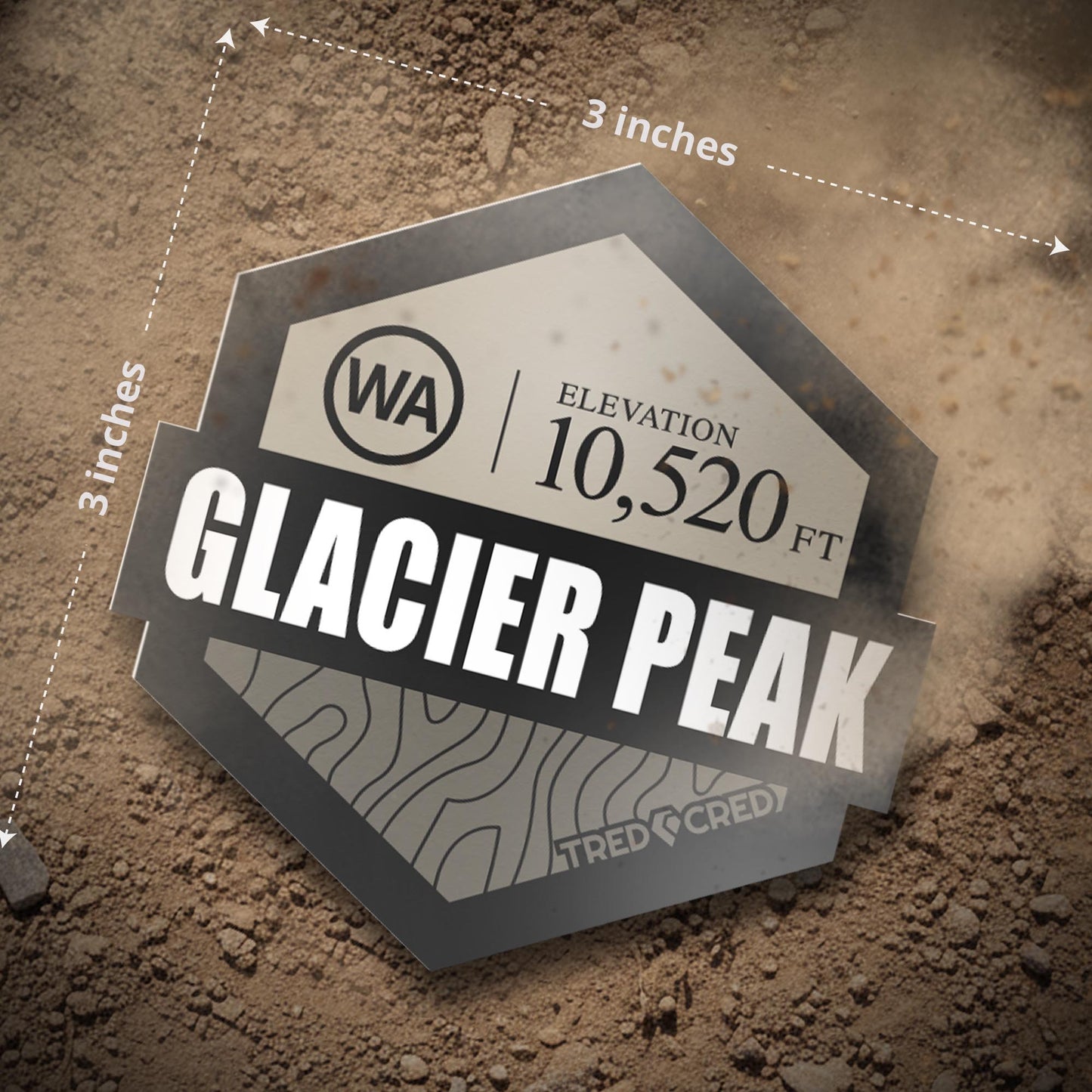 Sticker: Glacier Peak