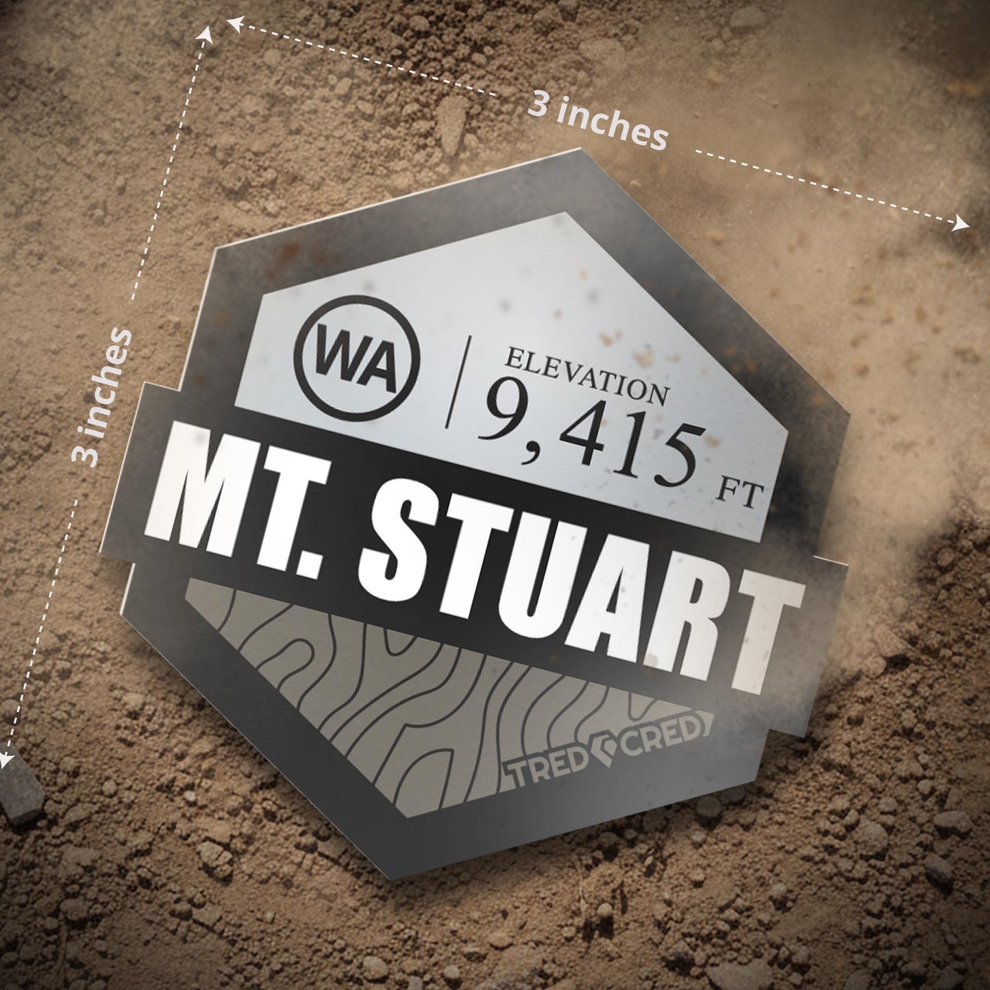 Sticker: Mount Stuart