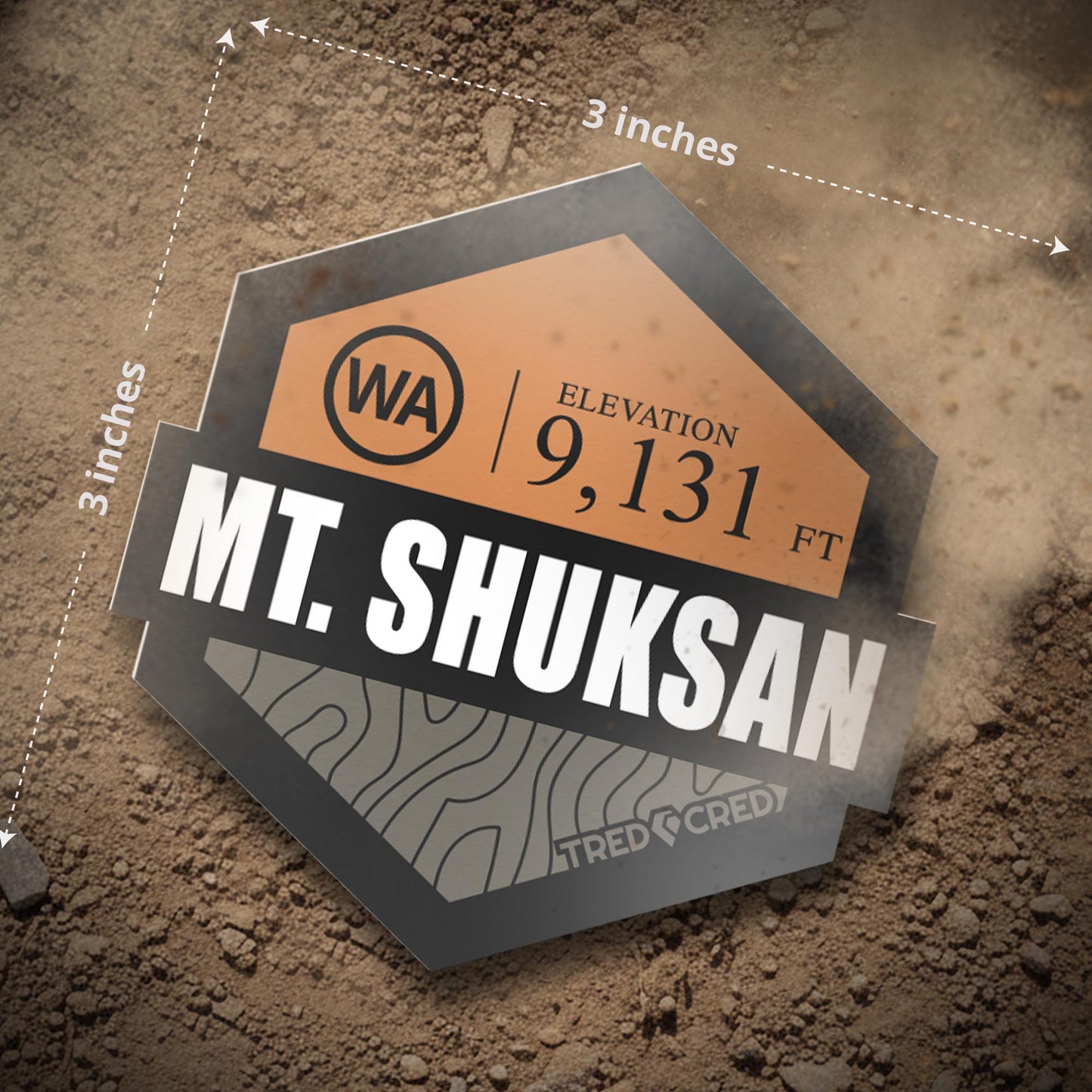 Sticker: Mount Shuksan