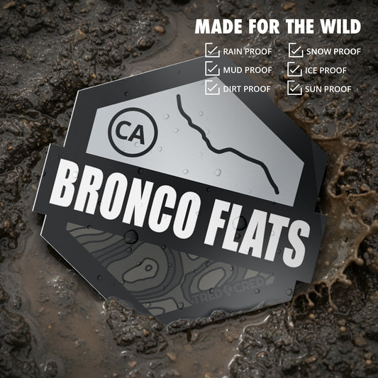 Sticker: Bronco Flats