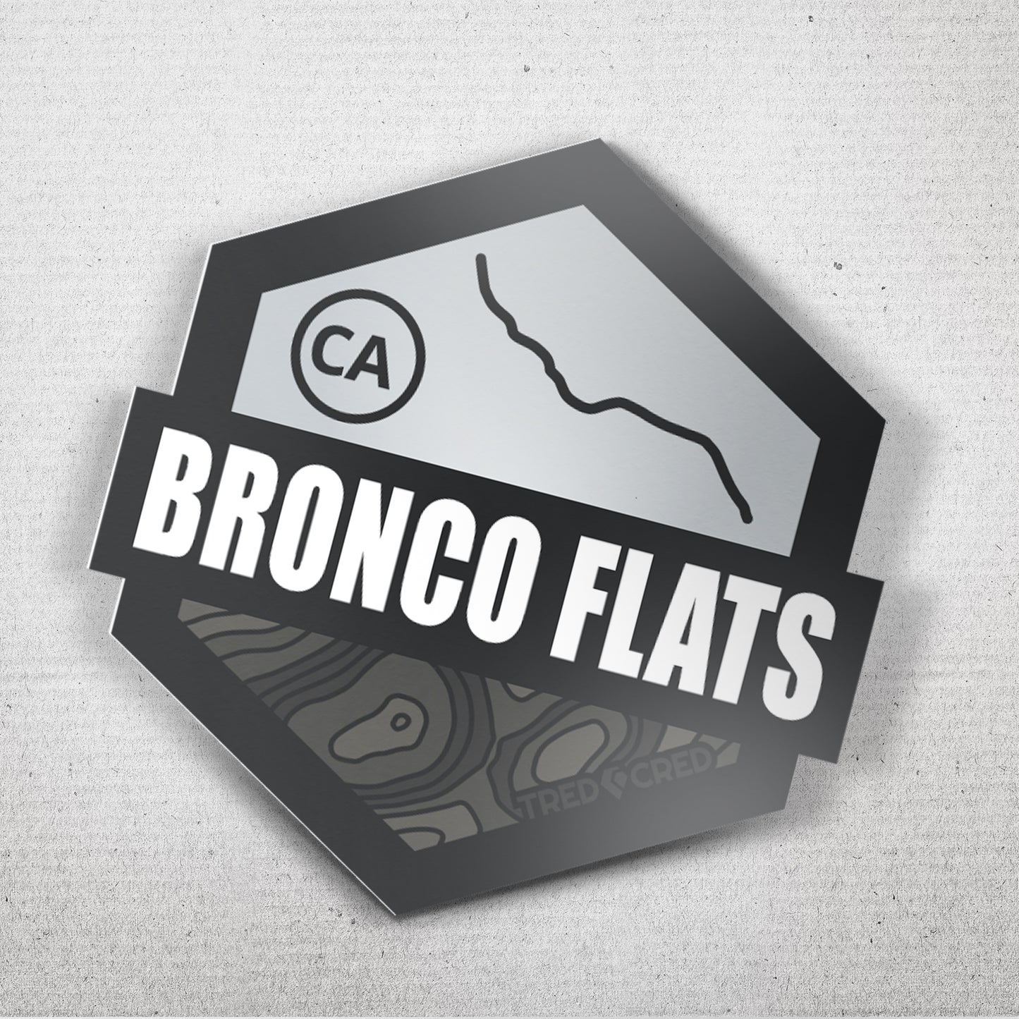 Sticker: Bronco Flats