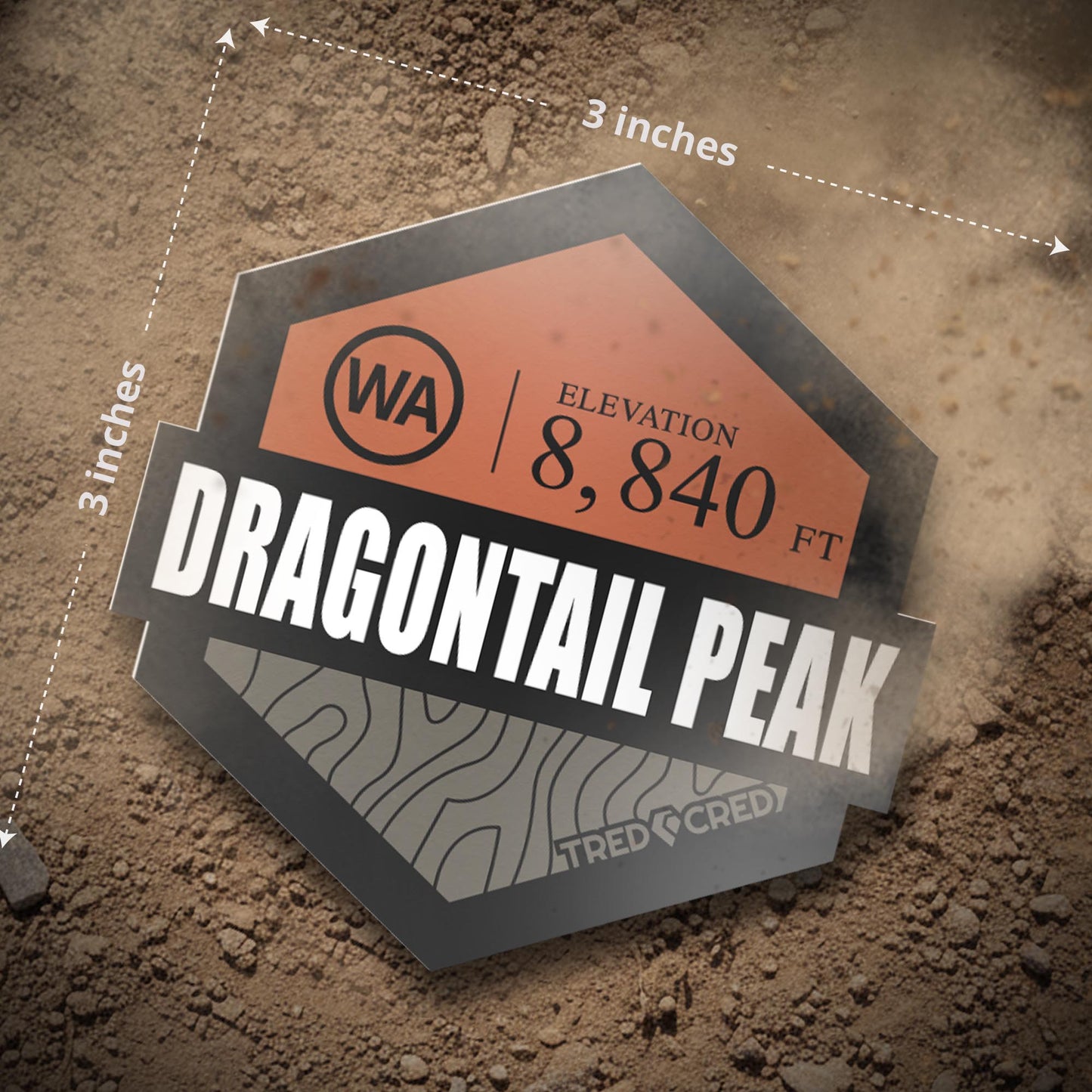 Sticker: Dragontail Peak