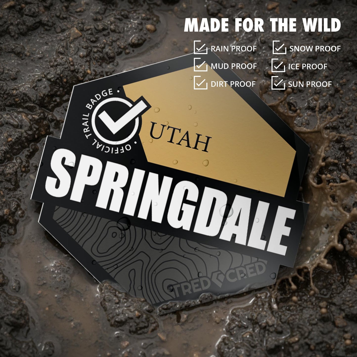 Sticker: Springdale