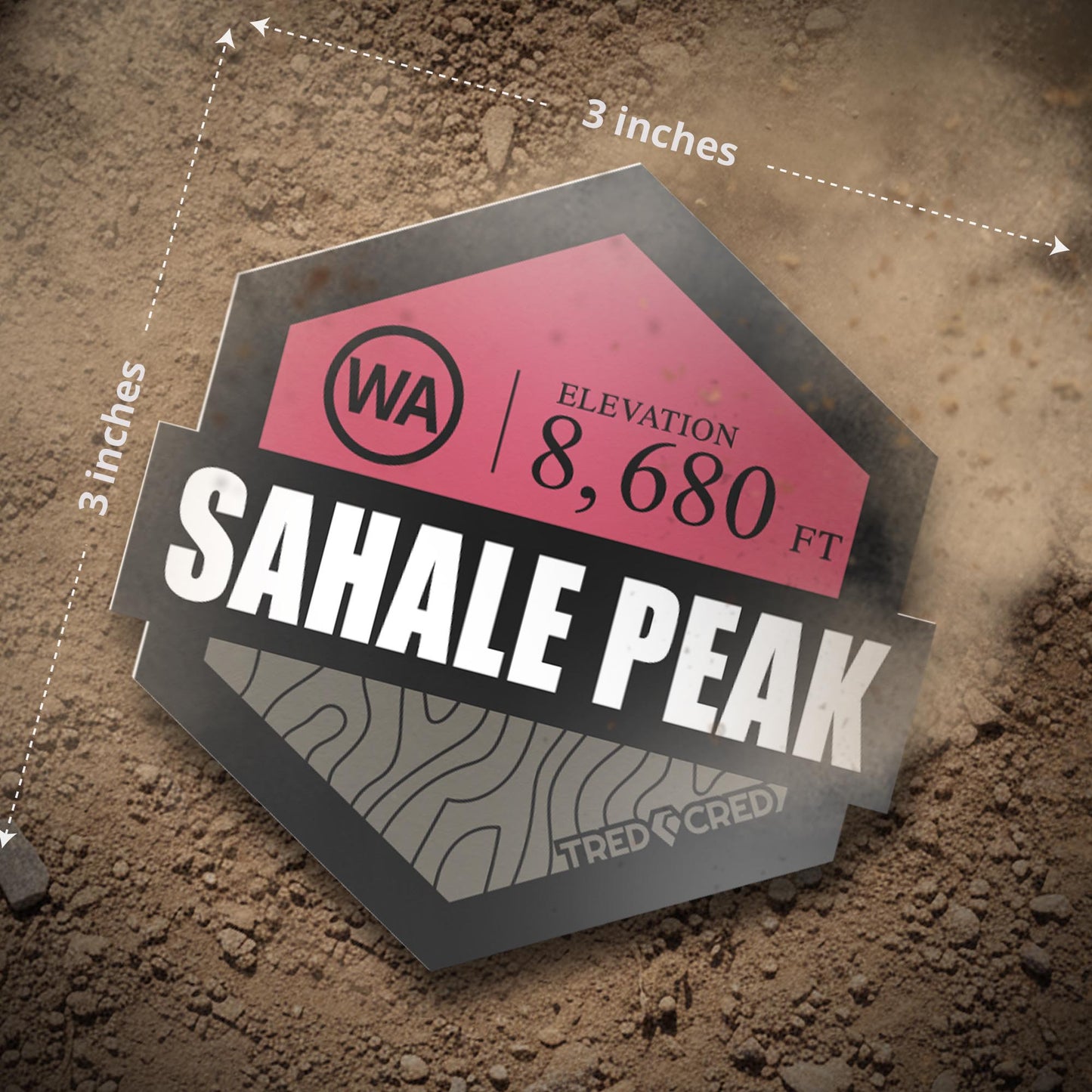 Sticker: Sahale Peak