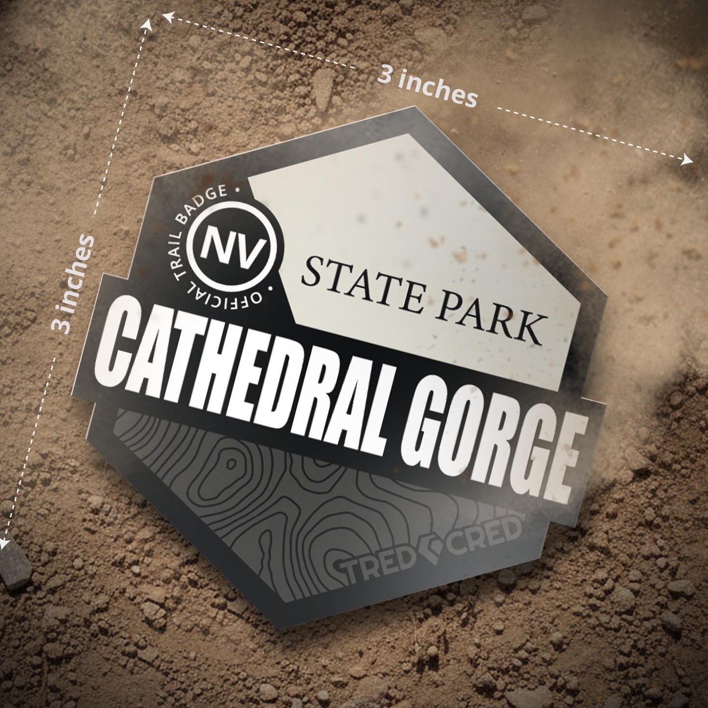 Sticker: Cathedral Gorge State Park
