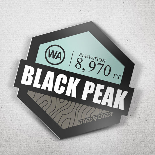 Sticker: Black Peak