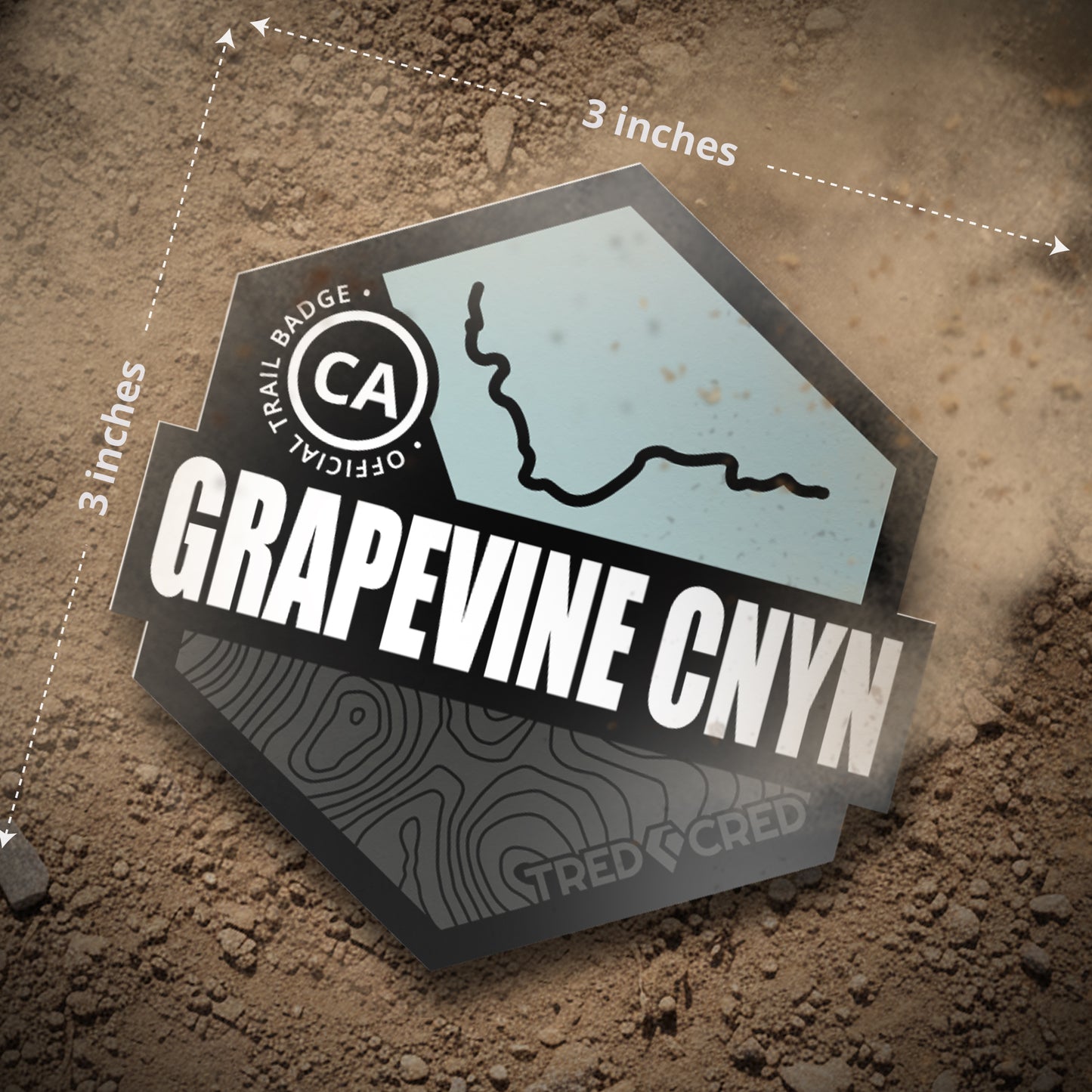 Sticker: Grapevine Canyon