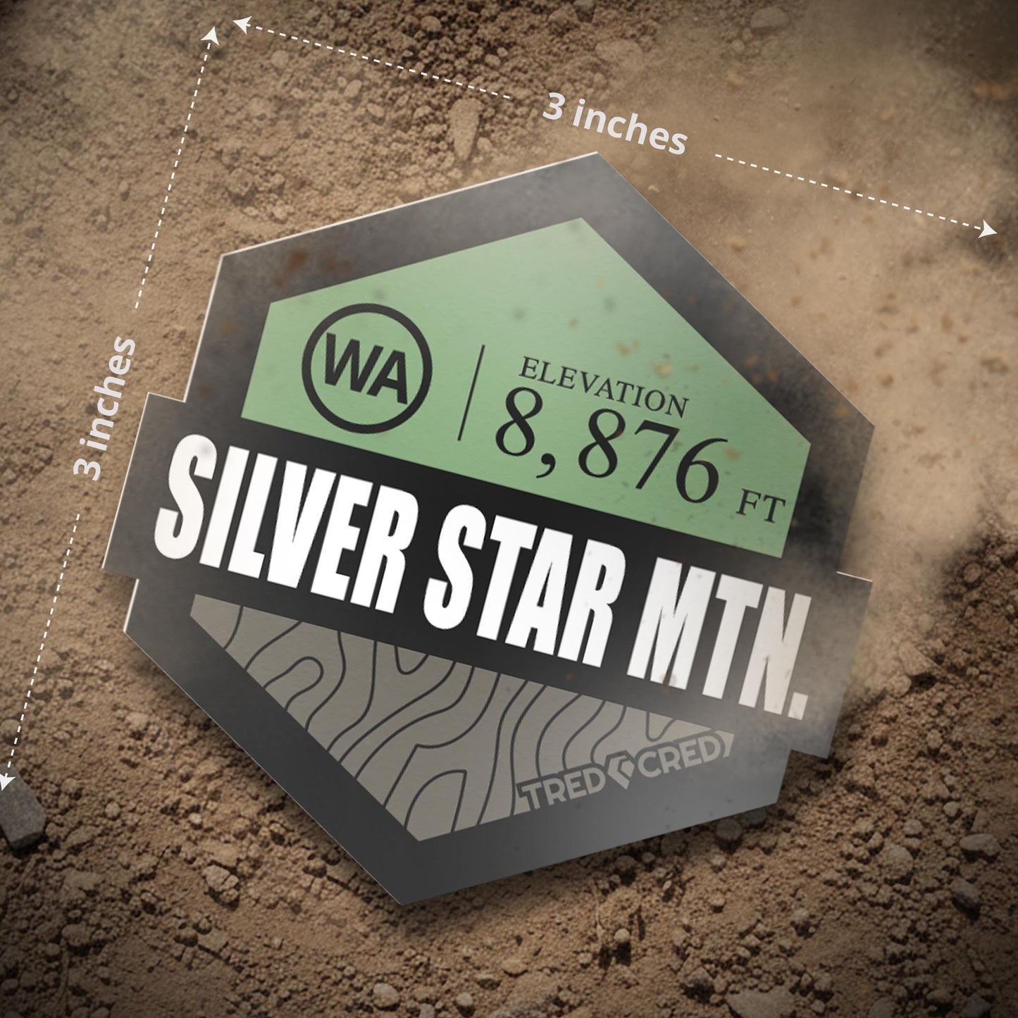 Sticker: Silver Star Mountain