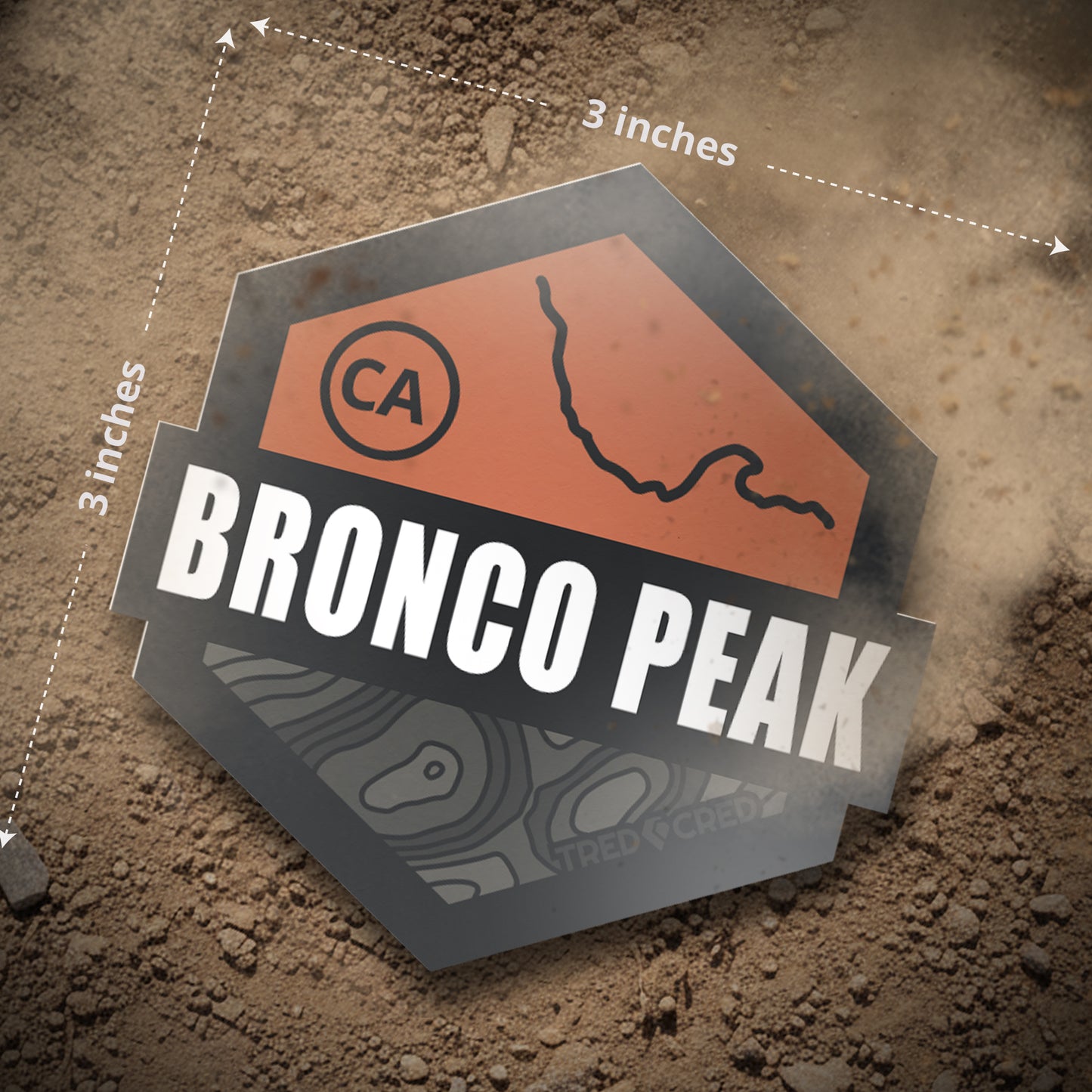 Sticker: Bronco Peak