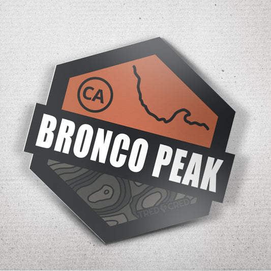 Sticker: Bronco Peak