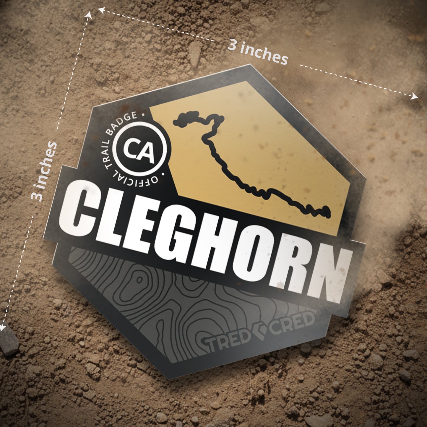 Sticker: Cleghorn