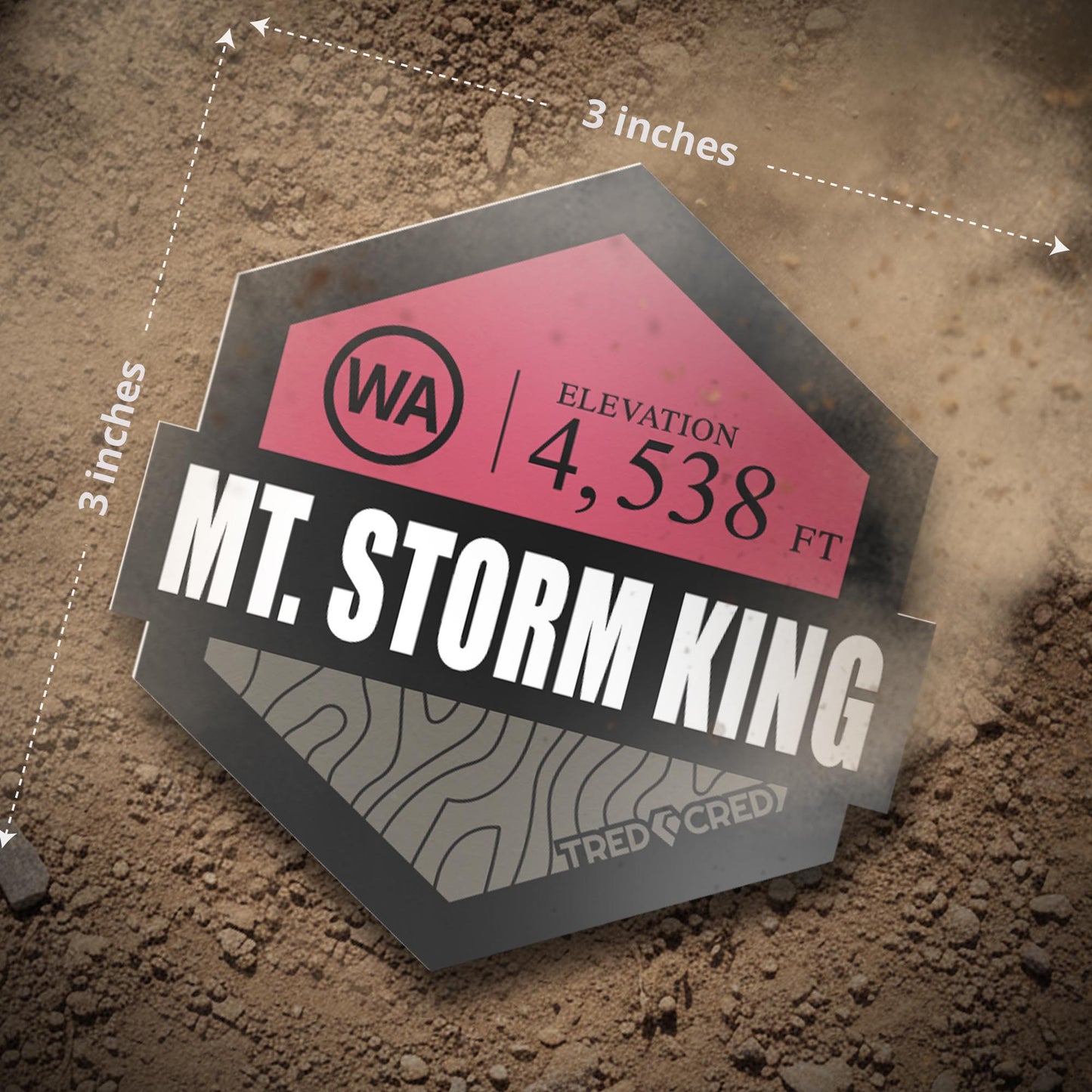 Sticker: Mount Storm King