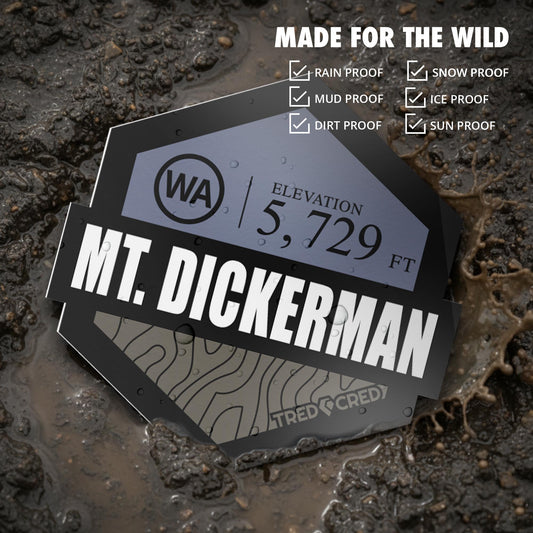 Sticker: Mount Dickerman