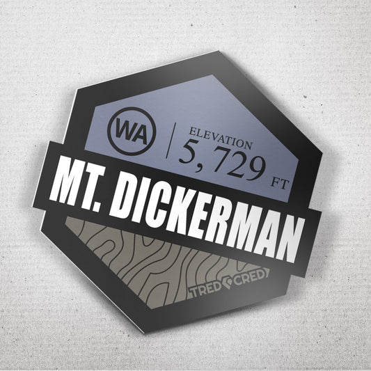 Sticker: Mount Dickerman