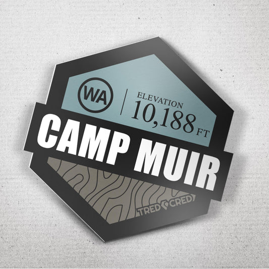 Sticker: Camp Muir