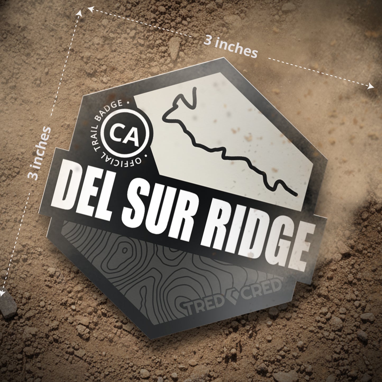 Sticker: Del Sur Ridge