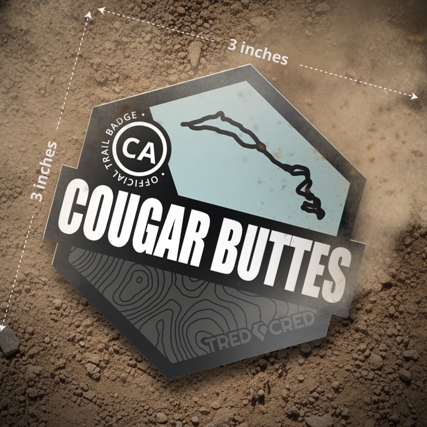 Sticker: Cougar Buttes