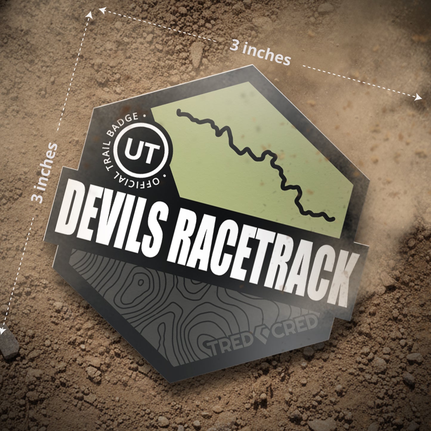 Sticker: Devils Racetrack