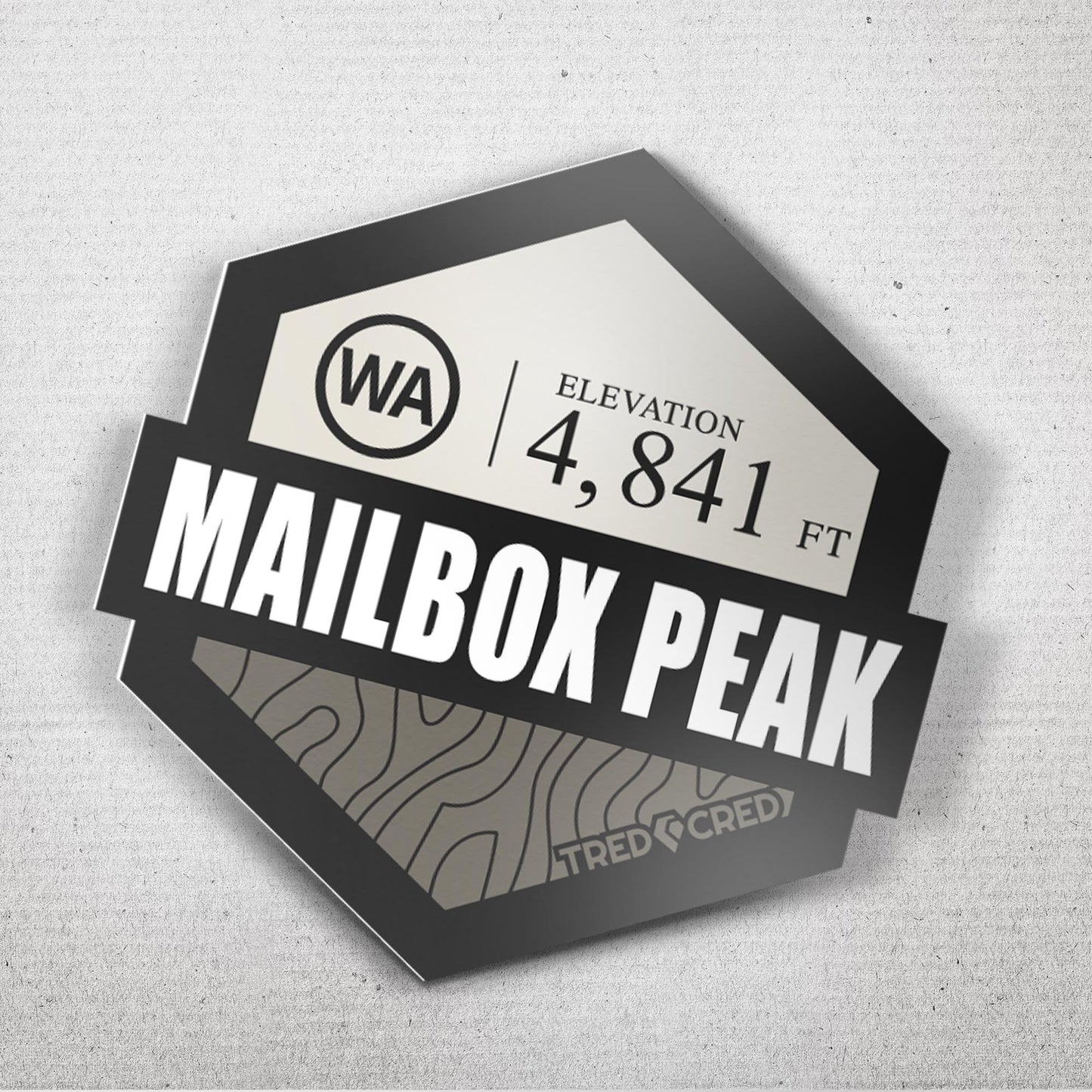 Sticker: Mailbox Peak
