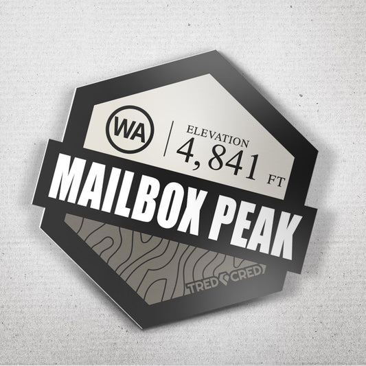 Sticker: Mailbox Peak