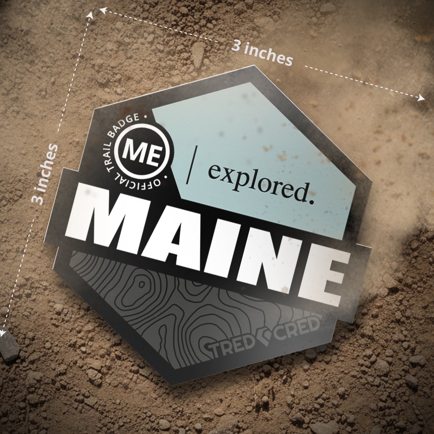 Sticker: Maine