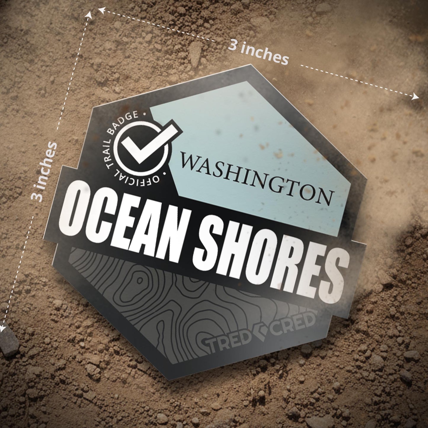 Sticker: Ocean Shores