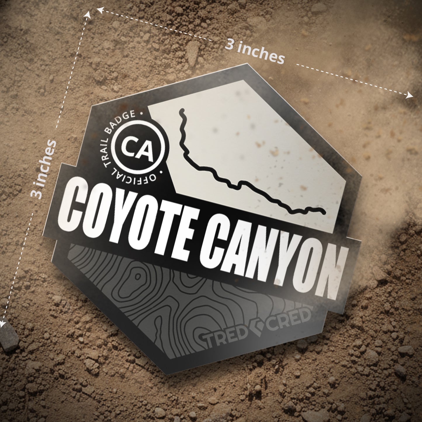 Sticker: Coyote Canyon
