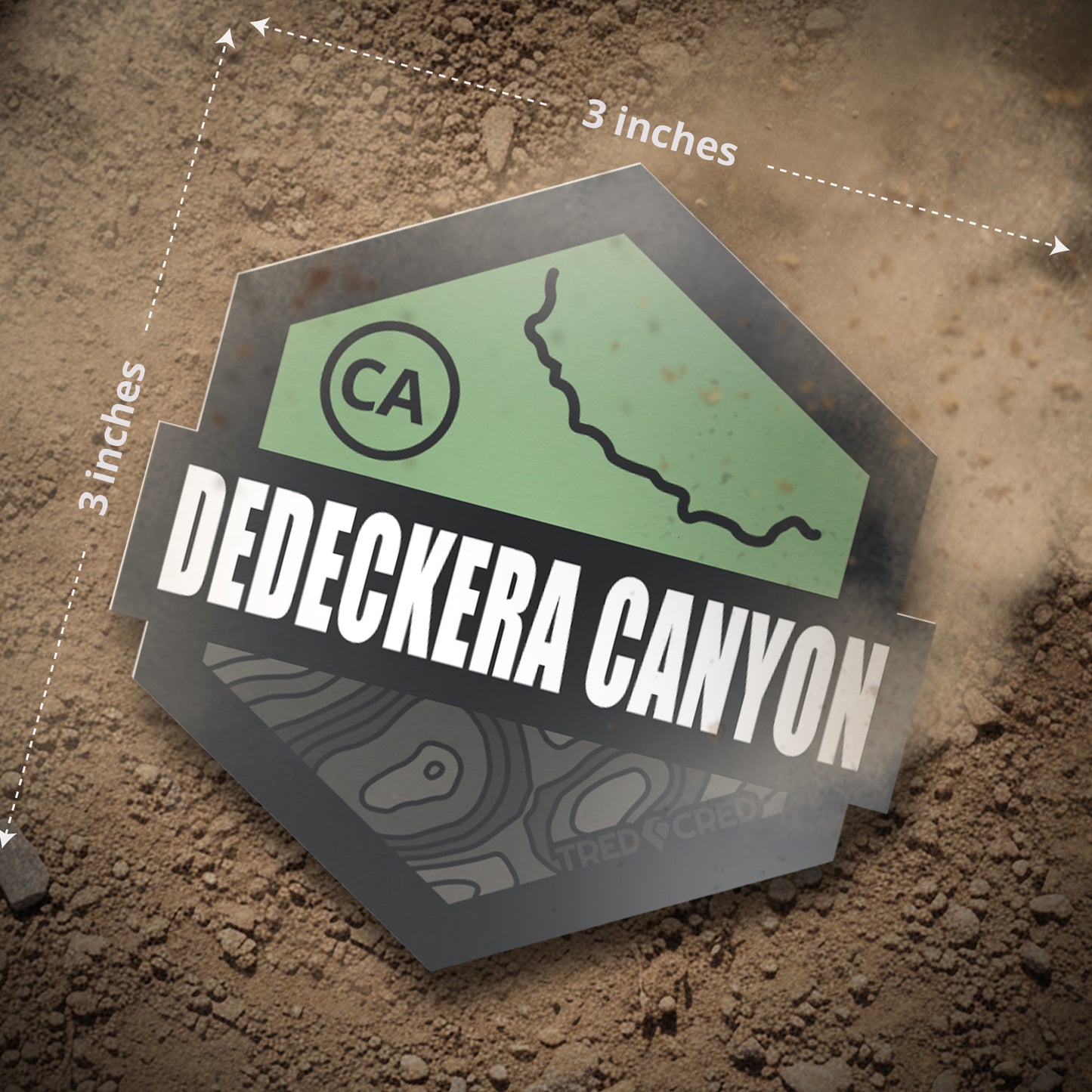 Sticker: Dedeckera Canyon
