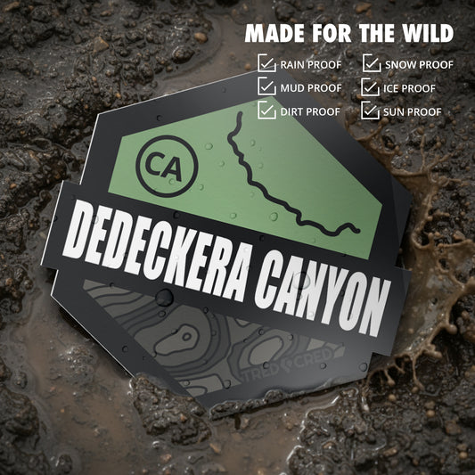 Sticker: Dedeckera Canyon