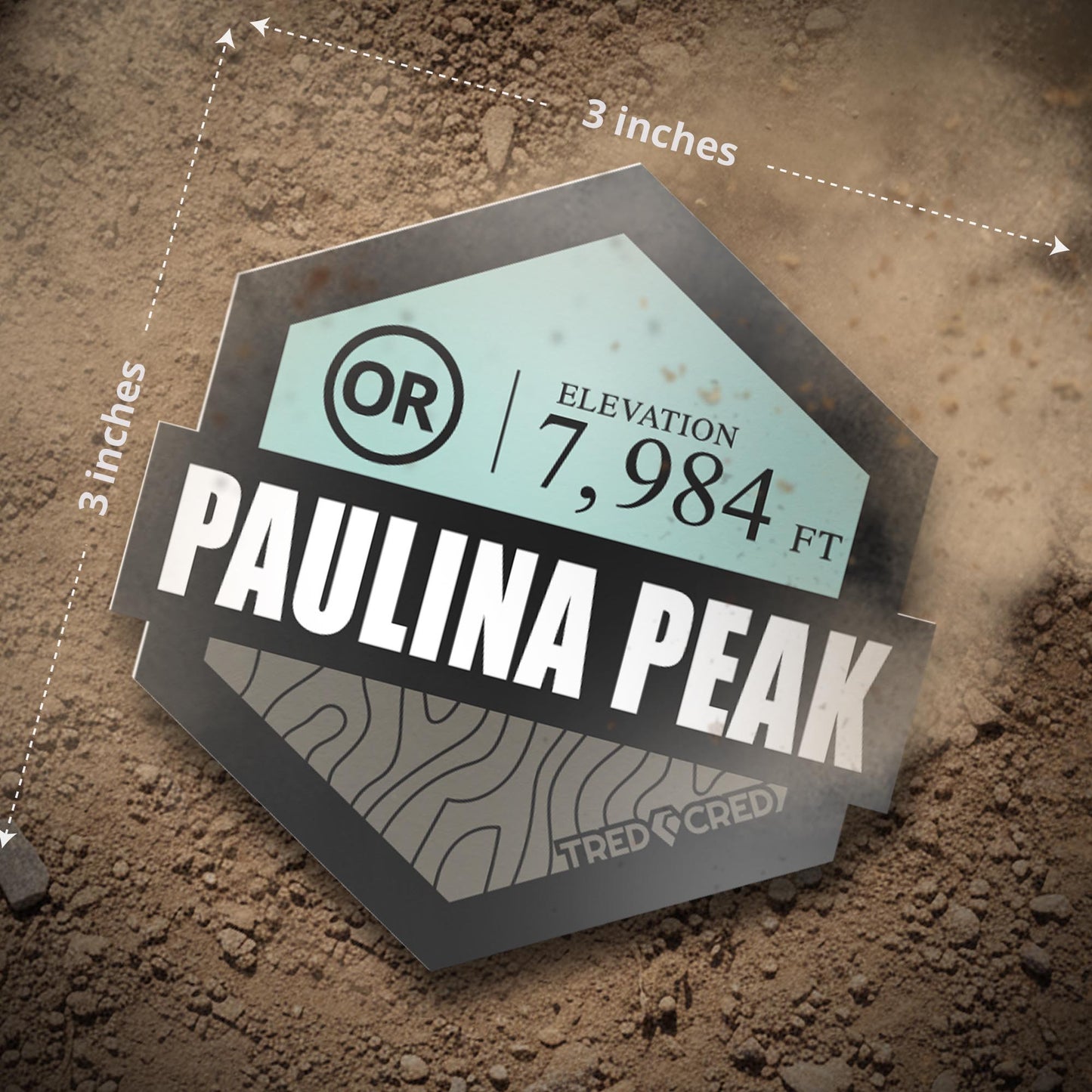 Sticker: Paulina Peak