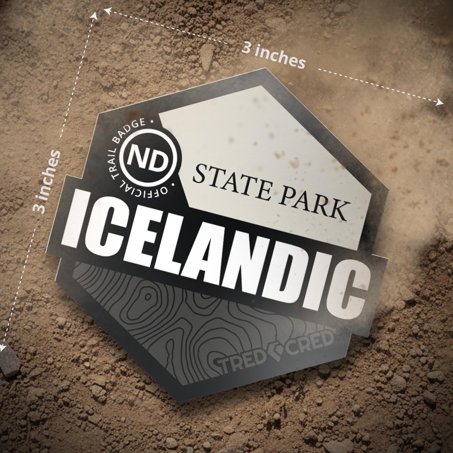 Sticker: Icelandic State Park