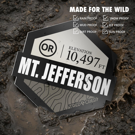 Sticker: Mount Jefferson