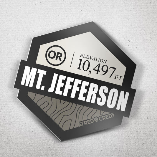 Sticker: Mount Jefferson