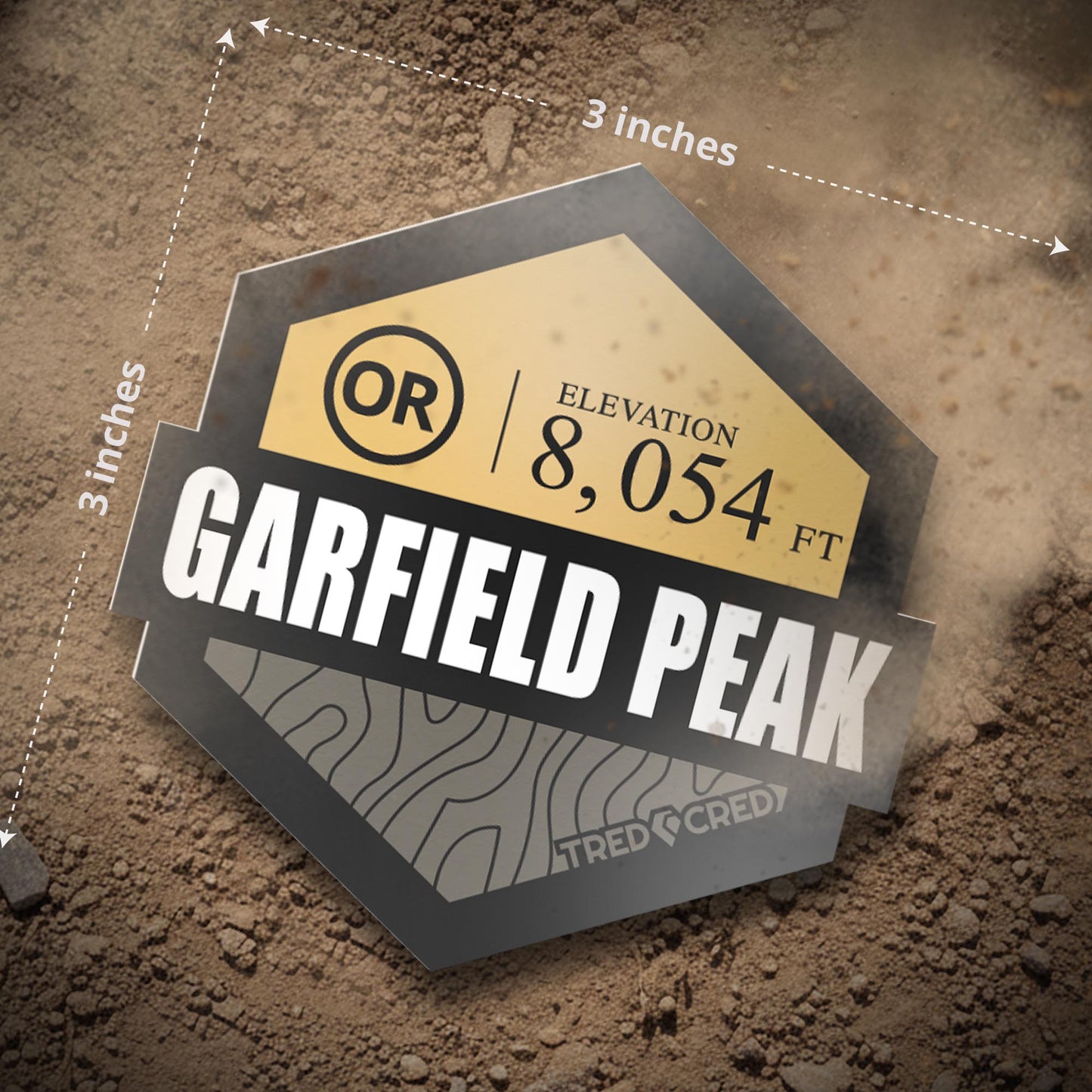 Sticker: Garfield Peak