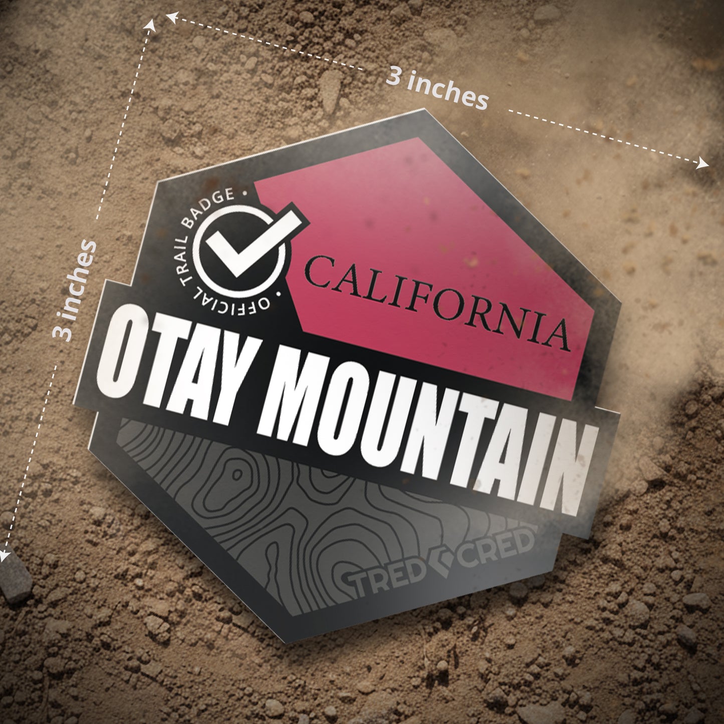 Sticker: Otay Mountain