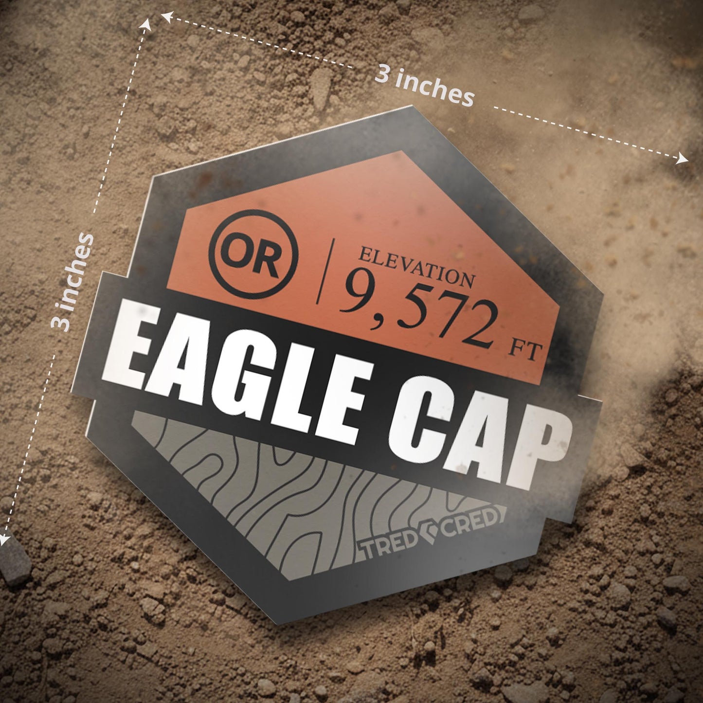 Sticker: Eagle Cap